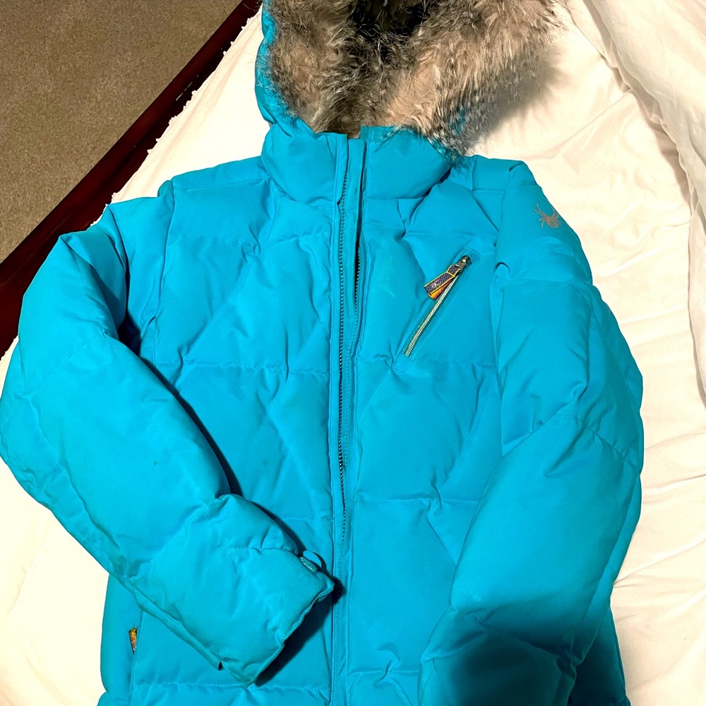 Youth Spyder Ski Jacket.  Size 14 girls.